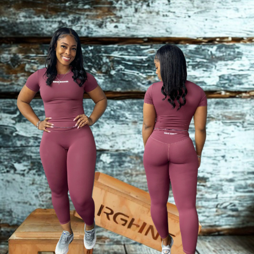 Sculpted Tee Set (Colors)(S-L)